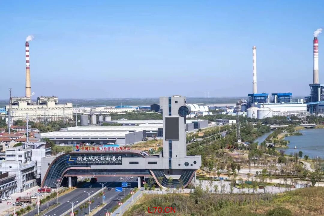 岳阳城陵矶新港区 图/图虫创意